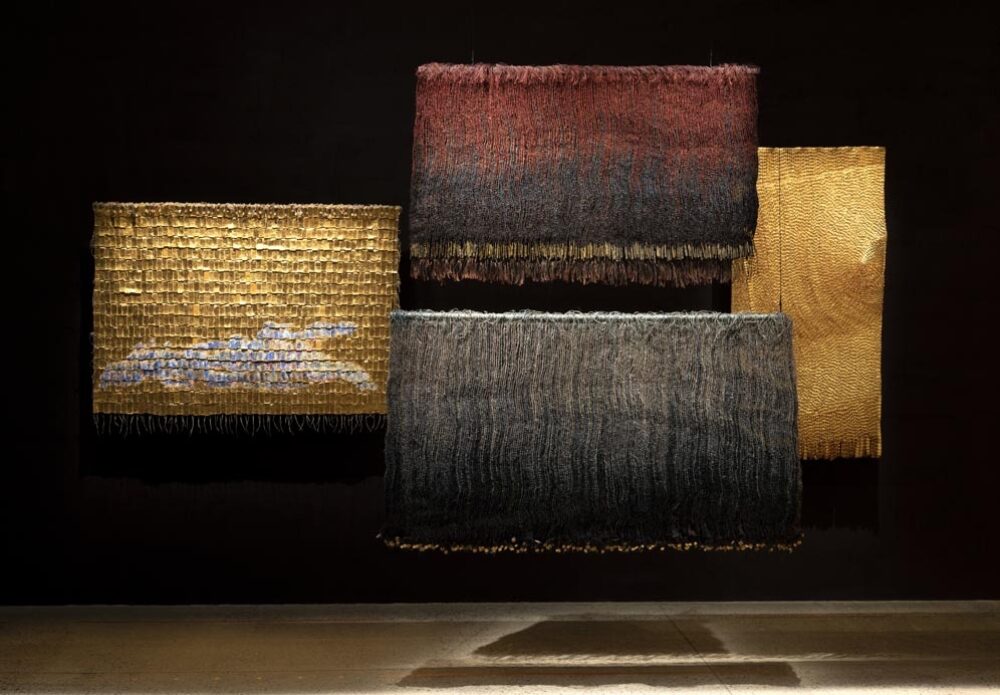 Exhibition Olga de Amaral at Fondation Cartier