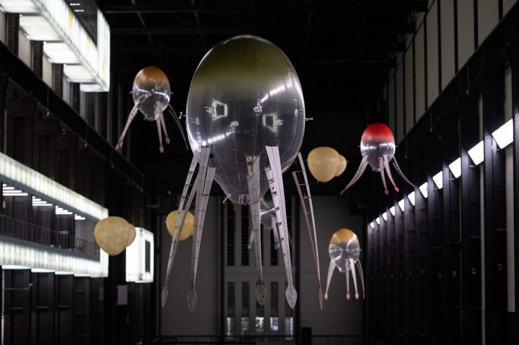 Installation view of Anicka Yi, In Love With The World at Tate Modern