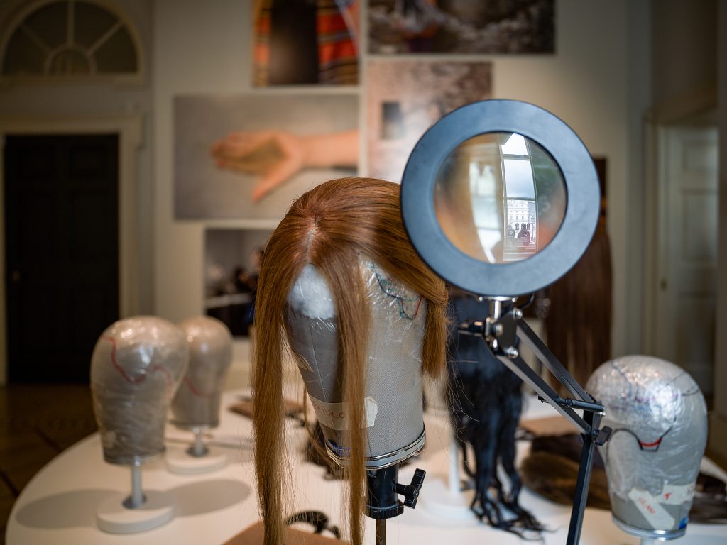 Interior of the Peru Pavilion at the 2025 London Design Biennale