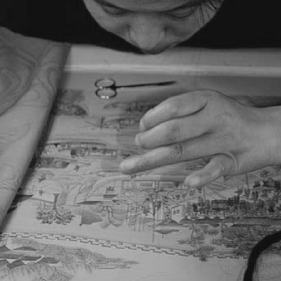 Human Hair Embroidery: A Unique Chinese Tradition