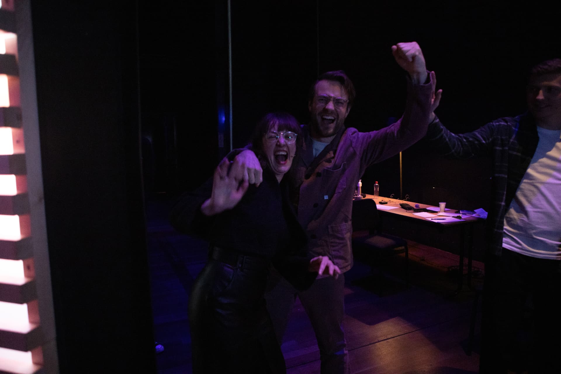 Backstage at TEDxAmsterdam
